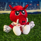 Bleacher Creatures Arkansas Razorbacks Big Red 8" Mascot Kuricha Sitting Plush