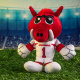 Bleacher Creatures Arkansas Razorbacks Big Red 8" Mascot Kuricha Sitting Plush