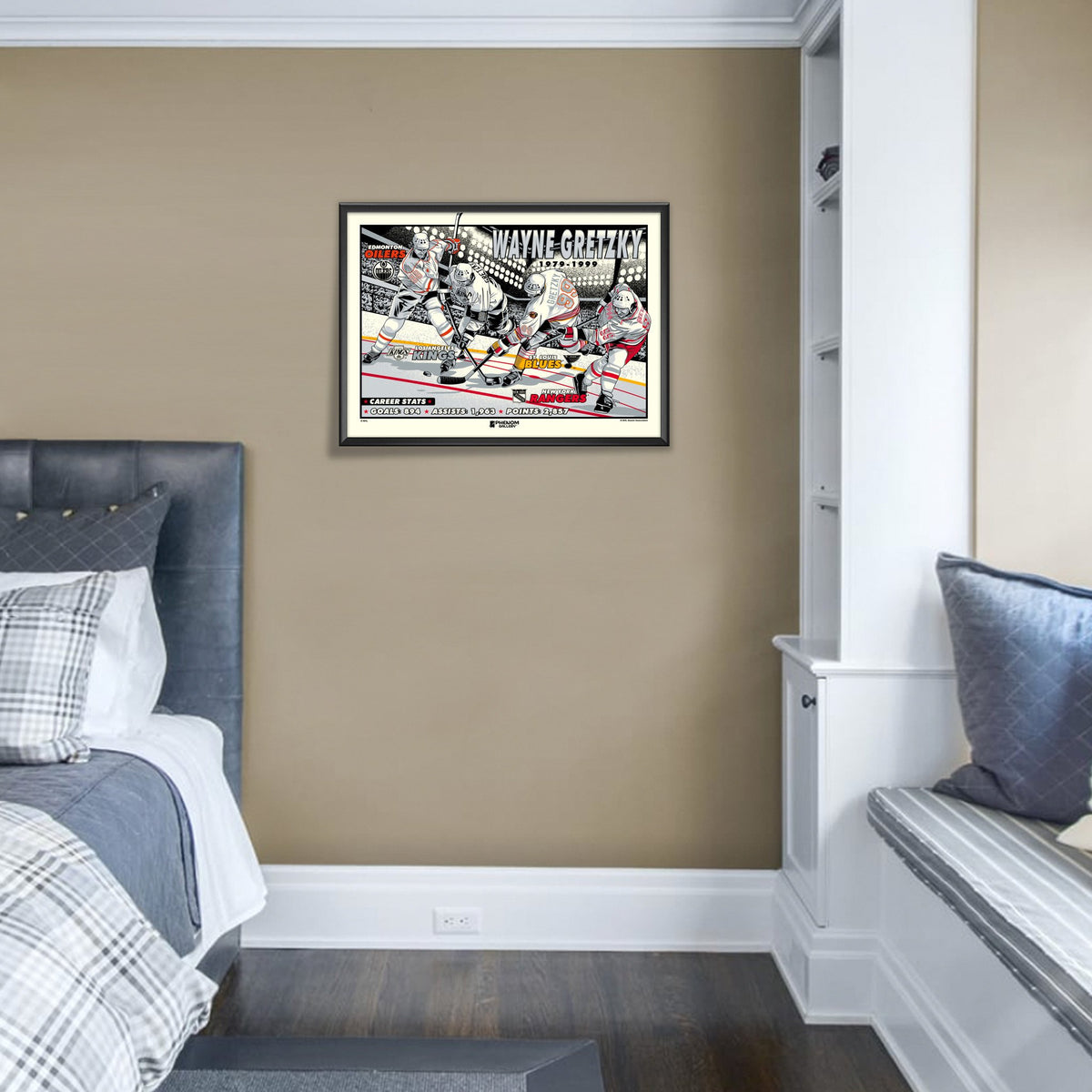 NHL Wayne Gretzky Legend 18x24 Serigraph – Phenom Gallery