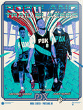 Phenom Gallery Portland Trailblazers PDX City Edition 18" x 24" Deluxe Framed Serigraph