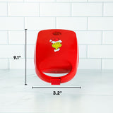 Uncanny Brands Dr. Seuss The Grinch Single Sandwich Maker
