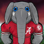 Bleacher Creatures Alabama Crimson Tide Big Al the Elephant 24" Mascot Bleacher Buddy