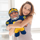 Bleacher Creatures Michigan Wolverines Football Player 24" Mascot Bleacher Buddy