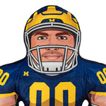 Bleacher Creatures Michigan Wolverines Football Player 24" Mascot Bleacher Buddy