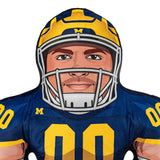 Bleacher Creatures Michigan Wolverines Football Player 24" Mascot Bleacher Buddy