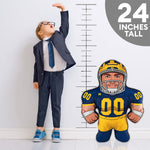 Bleacher Creatures Michigan Wolverines Football Player 24" Mascot Bleacher Buddy