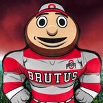 Bleacher Creatures Ohio State Buckeyes Brutus 24" Mascot Bleacher Buddy