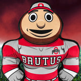 Bleacher Creatures Ohio State Buckeyes Brutus 24" Mascot Bleacher Buddy