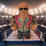 Bleacher Creatures WWE The Rock Final Boss 24" Bleacher Buddy