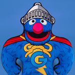 Bleacher Creatures Sesame Street Grover Superhero 22" Bleacher Buddy