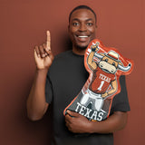 Bleacher Creatures Texas Longhorns Hook 'Em 24" Mascot Sideline Pal