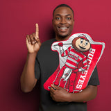 Bleacher Creatures Ohio State Buckeyes Brutus  24" Mascot Sideline Pal