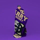 Sleep Squad Washington Huskies Harry the Husky Mascot 60” x 80” Raschel Plush Blanket