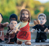 Bleacher Creatures Jesus 10" Plush Figure- A Religious Toy for Play or Display