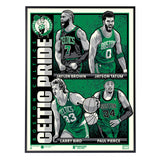 Phenom Gallery Boston Celtics Pride 18" x 24" Serigraph