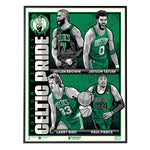 Phenom Gallery Boston Celtics Pride 18" x 24" Deluxe Framed Serigraph