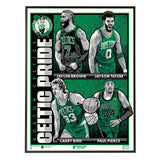 Phenom Gallery Boston Celtics Pride 18" x 24" Deluxe Framed Serigraph