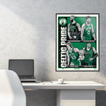 Phenom Gallery Boston Celtics Pride 18" x 24" Serigraph
