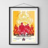 Phenom Gallery NHL 2024 All Star Game 18" x 24" Serigraph