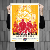 Phenom Gallery NHL 2024 All Star Game 18" x 24" Serigraph