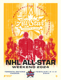 Phenom Gallery NHL 2024 All Star Game 18" x 24" Serigraph
