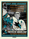 Phenom Gallery San Jose Sharks Patrick Marleau 18" x 24" Deluxe Framed Serigraph