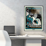 Phenom Gallery San Jose Sharks Patrick Marleau 18" x 24" Deluxe Framed Serigraph