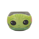Uncanny Brands Star Wars Mandalorian Grogu Mug Warmer with Molded Mug