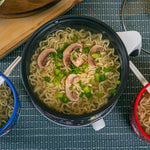 Uncanny Brands Disney Mickey Mouse Hot Pot with Ramen Bowls