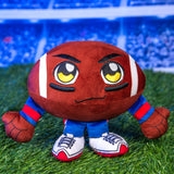 Bleacher Creatures Kansas Jayhawks 8" Kuricha Football Plush