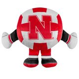 Bleacher Creatures Nebraska Huskers 8" Kuricha Volleyball Plush