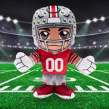 Bleacher Creatures Ohio State Buckeyes Football Player 8" Kuricha Plush