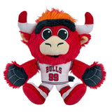 Bleacher Creatures Chicago Bulls Benny The Bull #99 8" NBA Kuricha Sitting Mascot Plush