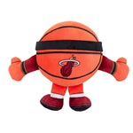 Bleacher Creatures Miami Heat Bundle: Burnie and Heat Basketball Kuricha Plushies