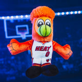 Bleacher Creatures Miami Heat Bundle: Burnie and Heat Basketball Kuricha Plushies