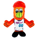 Bleacher Creatures Miami Heat Burnie 8" Mascot Kuricha Plush (Vice Edition)