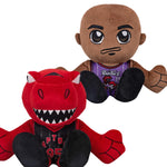 Bleacher Creatures Toronto Raptors Bundle: 8" Vince Carter & Raptor Kuricha Plushies