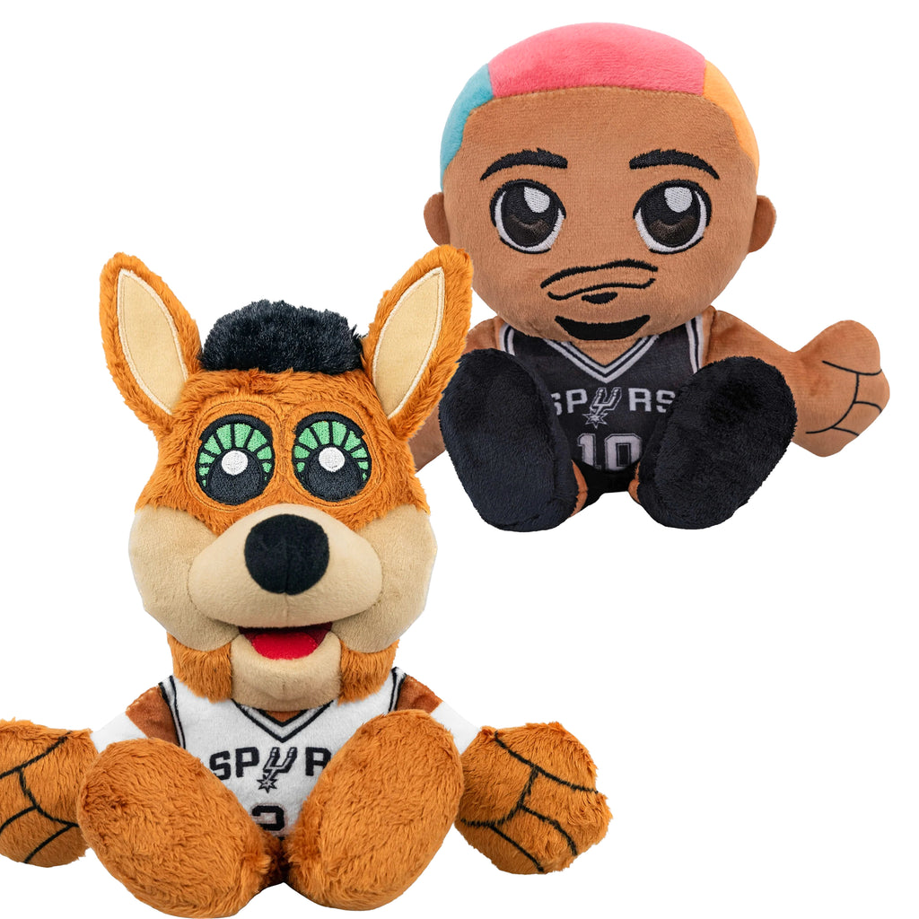 Bleacher Creatures San Antonio Spurs Bundle 8 Jeremy Sochan Coyote Uncanny Brands Wholesale