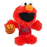 Bleacher Creatures Chicago Bulls Sesame Street Elmo 8" NBA Kuricha Sitting Plush