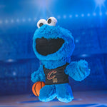 Bleacher Creatures Cleveland Cavaliers Sesame Street Cookie Monster 8" Kuricha Plush