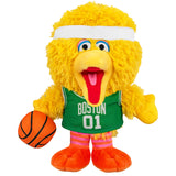 Bleacher Creatures Boston Celtics Sesame Street Big Bird 8" Kuricha Plush
