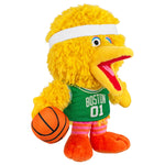 Bleacher Creatures Boston Celtics Sesame Street Big Bird 8" Kuricha Plush