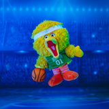 Bleacher Creatures Boston Celtics Sesame Street Big Bird 8" Kuricha Plush