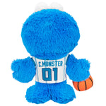Bleacher Creatures Charlotte Hornets Sesame Street Cookie Monster 8" Kuricha Plush