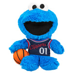 Bleacher Creatures Los Angeles Clippers Sesame Street Cookie Monster 8" Kuricha Plush