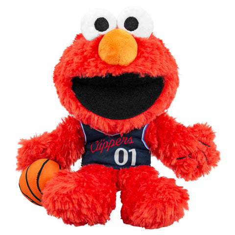 Bleacher Creatures Los Angeles Clippers Sesame Street Elmo 8" Kuricha Plush