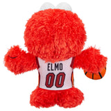 Bleacher Creatures Miami Heat Sesame Street Elmo 8" NBA Kuricha Sitting Plush