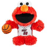 Bleacher Creatures Miami Heat Sesame Street Elmo 8" NBA Kuricha Sitting Plush