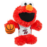 Bleacher Creatures Miami Heat Sesame Street Elmo 8" NBA Kuricha Sitting Plush