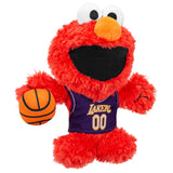 Bleacher Creatures Los Angeles Lakers Sesame Street Elmo 8" NBA Kuricha Sitting Plush